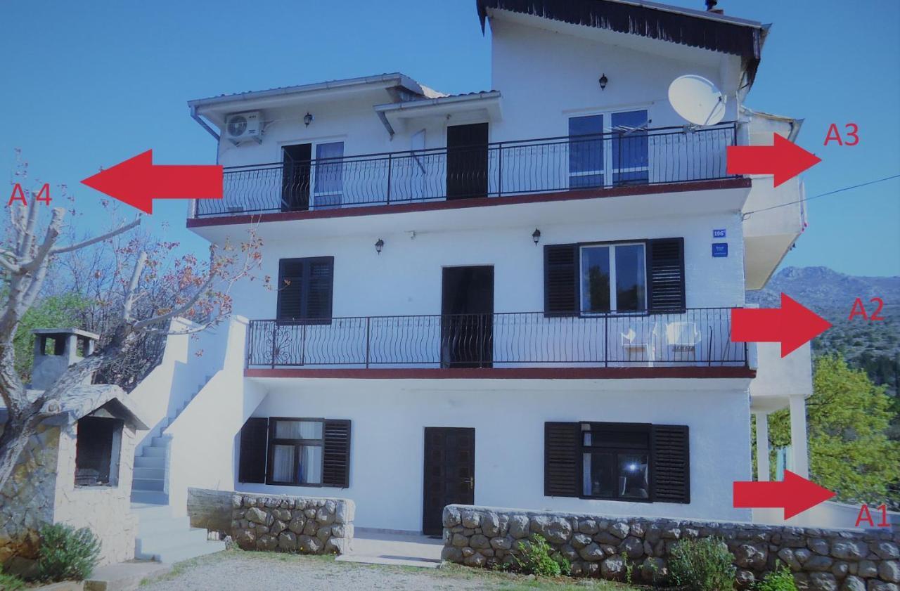 Apartments Vrsa Seline Exterior foto